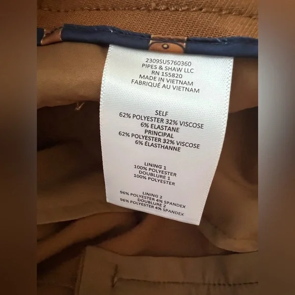 New VERONICA BEARD Arte Slit Flare Pants in Dark Ochre Size 4 - Picture 9 of 14